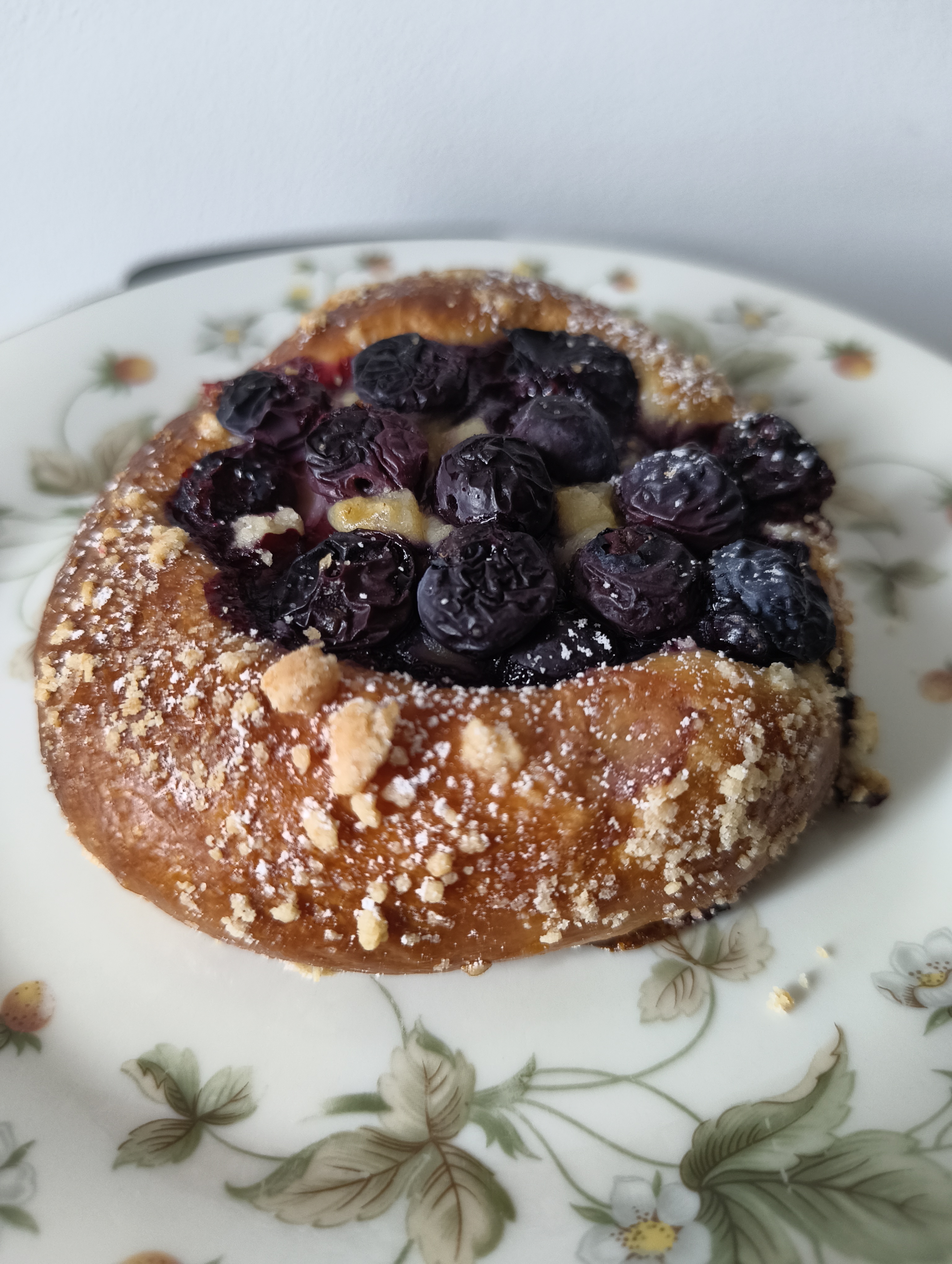 Blueberry & Vanilla Custard Brioche from Gail's
