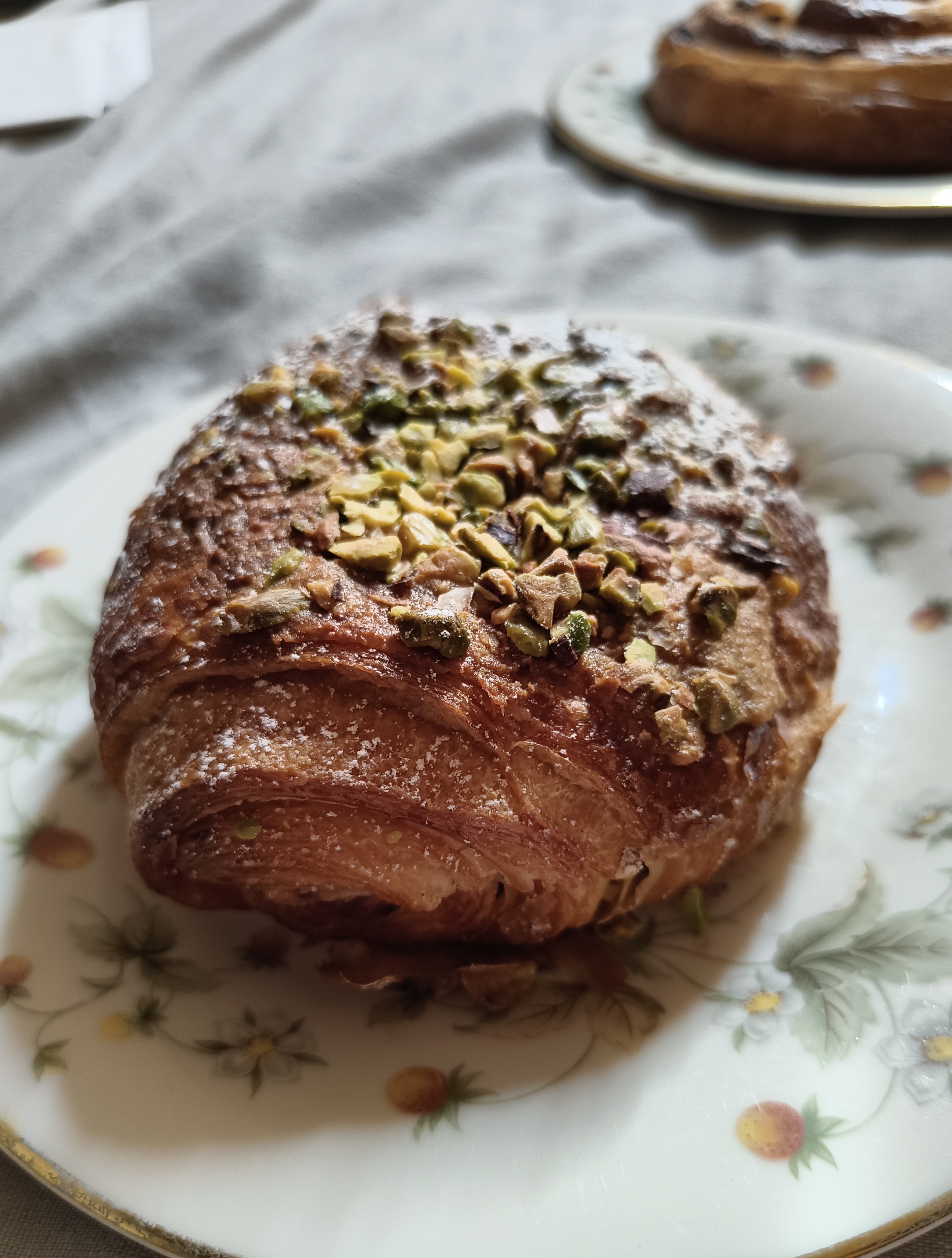Pistachio Pain Aux Chocolat from Gail's